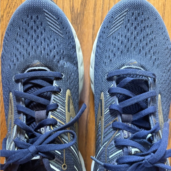Brooks Dark Blue Men Athletic Shoes 10 NWOT - Picture 4 of 10